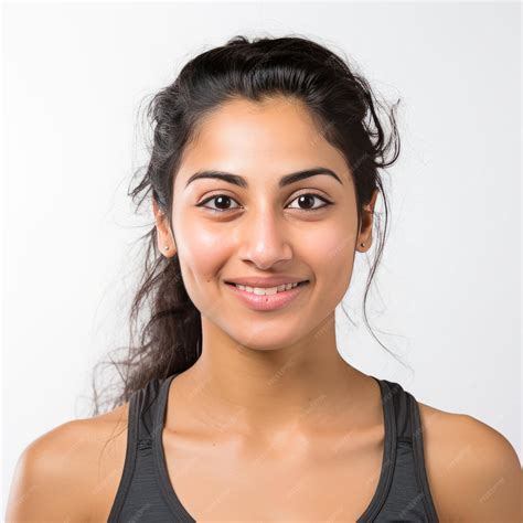 Captivating Indian Woman A Fair Attractive Headshot of a SportsClothed