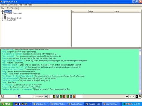 OpenRPG Plugin HQ: Gui Layouts