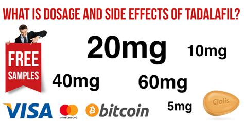 What Is Dosage and Side Effects of Tadalafil?