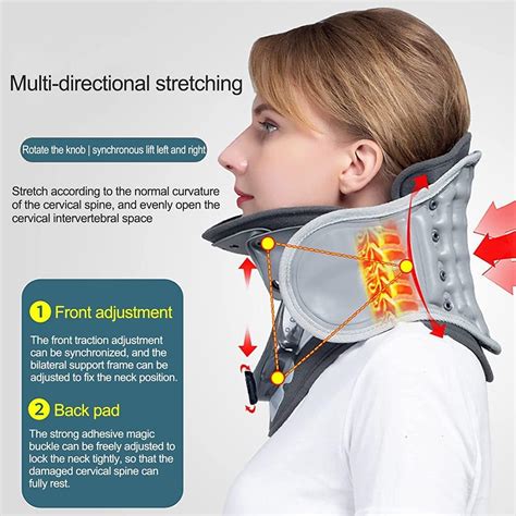 Naked Cervical Traction Device - Relieve Neck & Shoulder Pain Tension