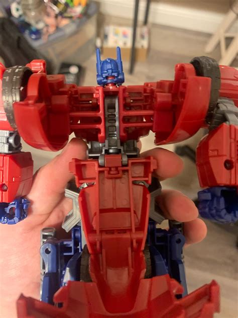 Brand new out of box with a stuck joint where the chest rotated up