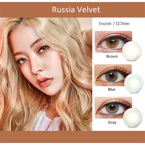 O-LENS Russian Velvet | รายเดือน | 🇰🇷รับพรีถึง 11 ส.ค. ส่งของ 12 ส.ค. ...