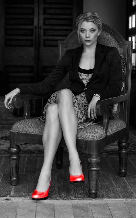 Mommy Natalie looking like a dominant Goddess on her throne. How would