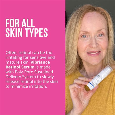 Vibriance Suero de retinol para piel madura reduce la apariencia de
