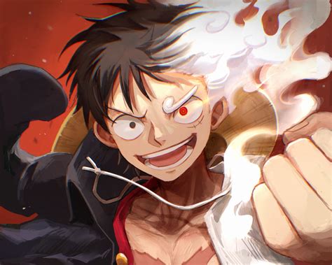 One Piece Wallpaper Luffy Gear Second