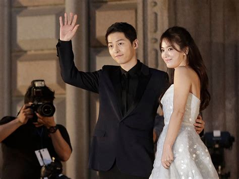 Korean actor Song Joong-ki is a father-to-be, having wed his British
