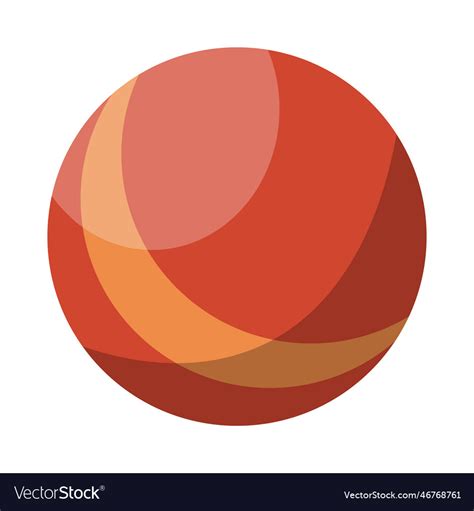 Red ball for kids Royalty Free Vector Image - VectorStock