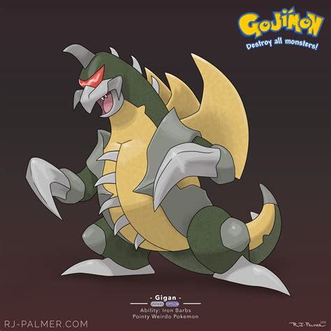 RJ Palmer - Pokemon x Godzilla