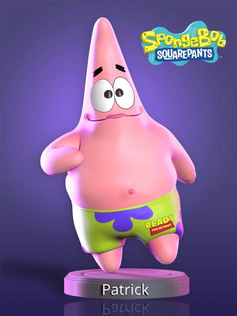 patrick star  spongebob squarepants  model  sinh nguyen