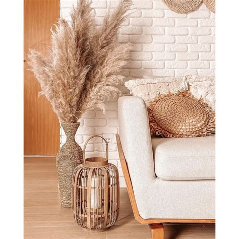 Capim Dos Pampas Decoração Sala - Capim dos Pampas natural - kit 10 hastes - decoração, sala, quarto ...