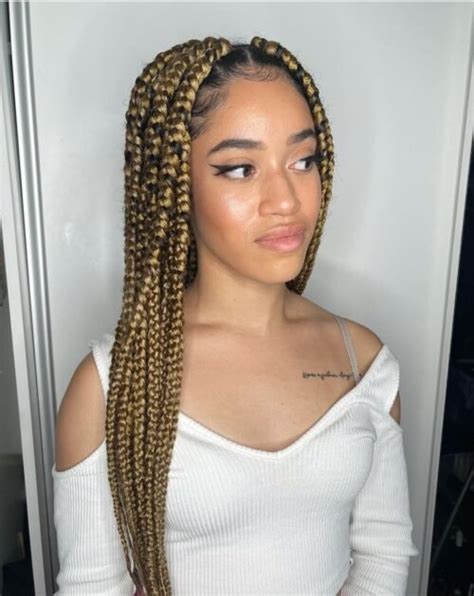 20 Beautiful Medium Box Braid Hairstyles – Forever Braids