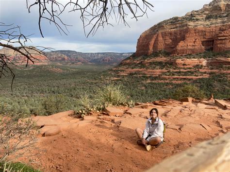 Overcame my fear of solo hiking :) taken in Sedona, AZ ! This is my 4