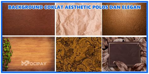123 Background Aesthetic Coklat free Download - MyWeb