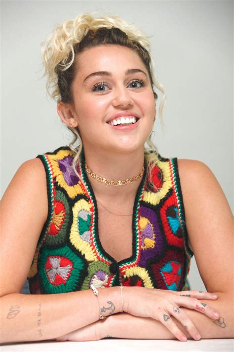 MILEY CYRUS at ‘Crisis in Six Scenes’ Press Conference in Los Angeles