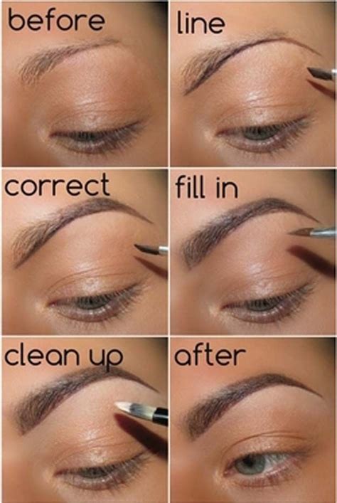 39 Brow Shaping Tutorials - The Goddess | Eyebrow makeup tips, Brow ...