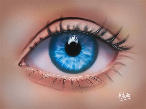 Cerulean Blue Eyes