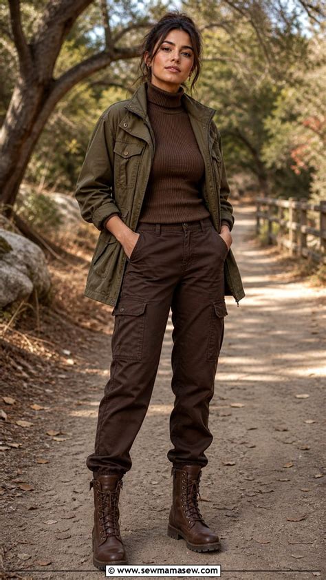 cozy brown outfit ideas  elevate  wardrobe sew mama sew
