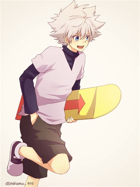 killua zoldyck (hunter x hunter) drawn by nakamu_405 | Danbooru