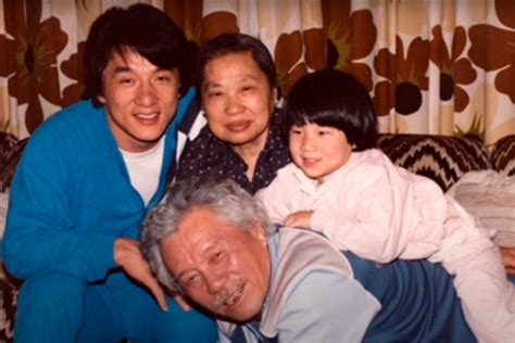 Jackie Chan And His Daughter