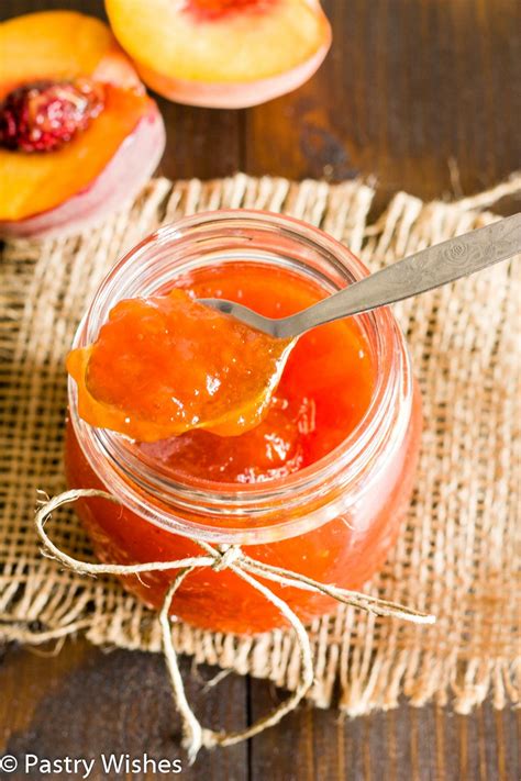 recipes peach jam without pectin