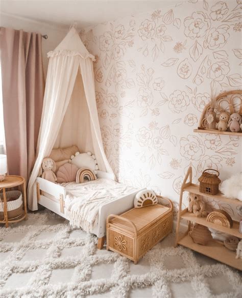 Sweet Boho Toddler Room Tour - Project Nursery | Toddler girl room ...