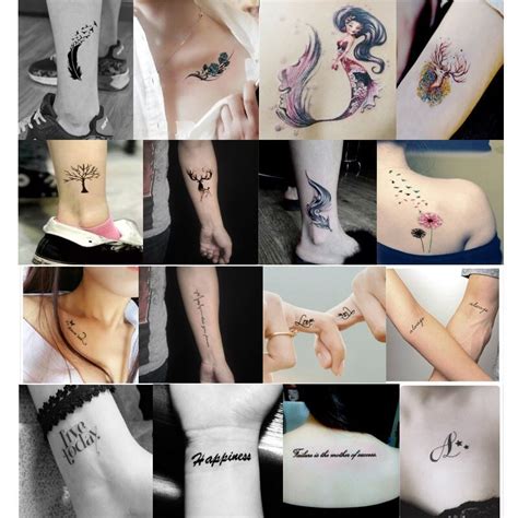 1/10/50pcs Temporary Tattoo Stickers , Black Arm Water Transfer Tattoo ...