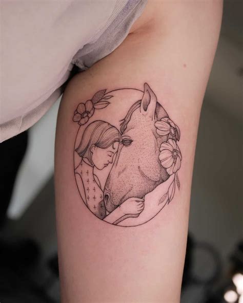 Horse Woman Tattoos