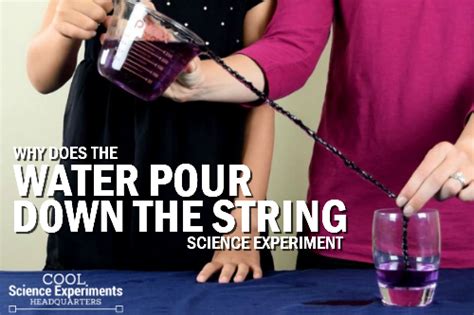 Pouring Water Science Experiment - 500x333