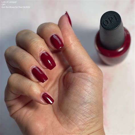 Opi Red Nail Polish Color