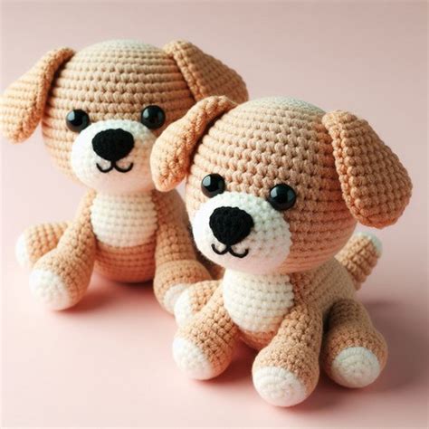 Crochet Dog Amigurumi Pattern Idea - The Amigurumi