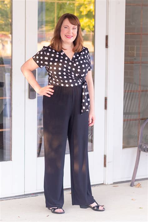 Black & White Jumpsuit – Dressed in Faith