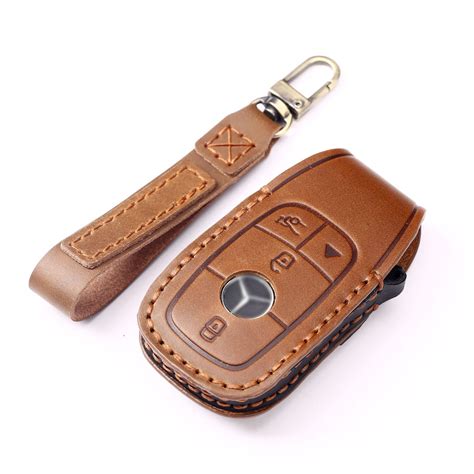 Mercedes Benz Car Key Case, Mercedes Benz Key Fob Cover, Leather Car