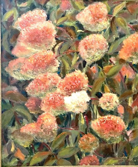 1963 Original Oil On Canvas Painting by, Maria Gerstman For Sale at 1stDibs