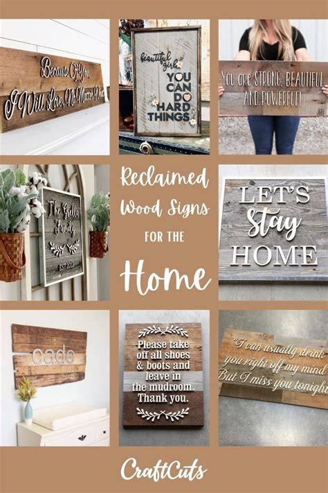 How to make wood signs with your cricut machine – Artofit