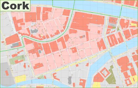 Cork City Map Printable Printable Maps - Bank2home.com