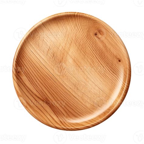 handmade brown walnut wooden plate natural wood texture top view