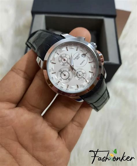 Buy online Tissot Chronograph Leather Watch In Pakistan| Rs 4500 | Best ...