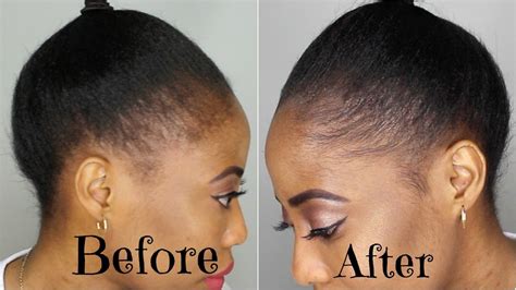 create edges  natural hair  nancy hill blog