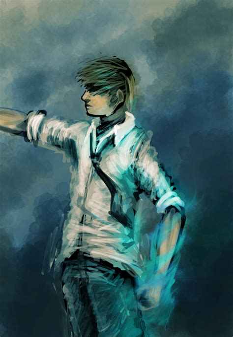 blue hand  arskuma  deviantart