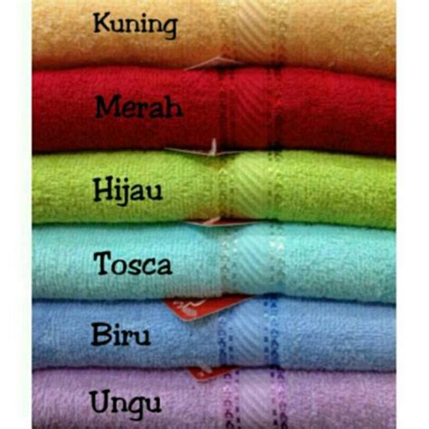 jual handuk merah putih    handuk mandi handuk dewasa handuk