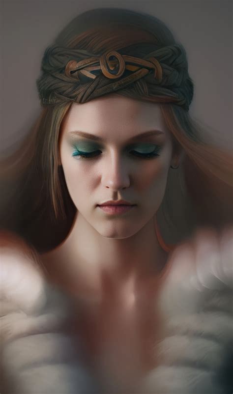 ArtStation - Девушка Викинг