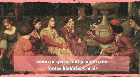 O Que São Fontes Orais - fontes históricas orais | como preparar um projeto | Oral, História ...
