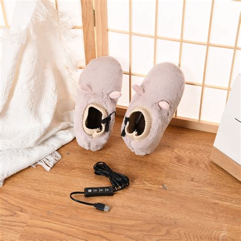 Up to 65 off!Lolmot Heated Slippers - Foot Warmer for Men & Women Soft