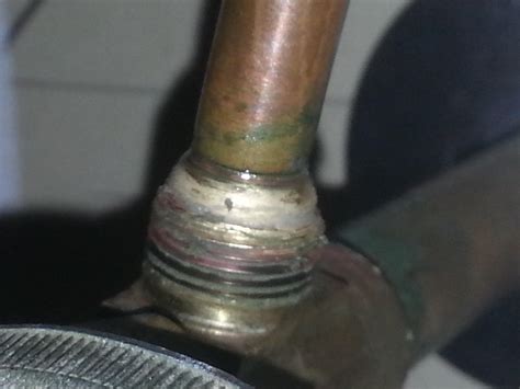 how to install a shutoff valve on copper tubing