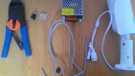 Подключение IP камеры видеонаблюдения.