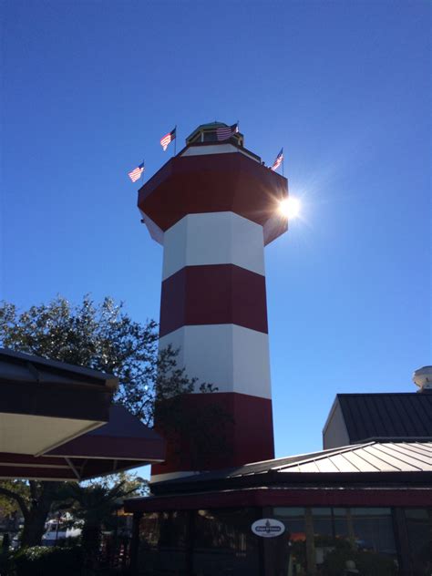 The iconic Harbour Town Lighthouse on Hilton Head Island. | Harbour ...