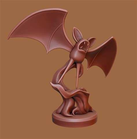 Zubat - Pokemon 3D Print Model by Wsonuchiha3D