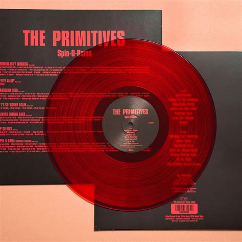 SPIN-O-RAMA (10TH anniversary edition) - red vinyl | theprimitives