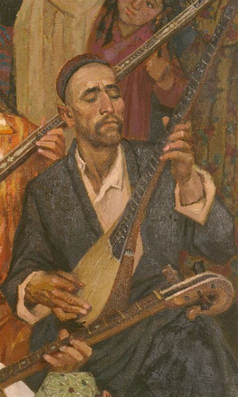 ArtStation - Uyghur Muqam singer, Nurshat CG | Art, Islamic art ...