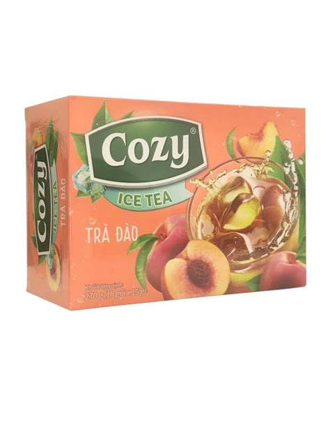 Trà Cozy ice tea Đào – Nguyên An